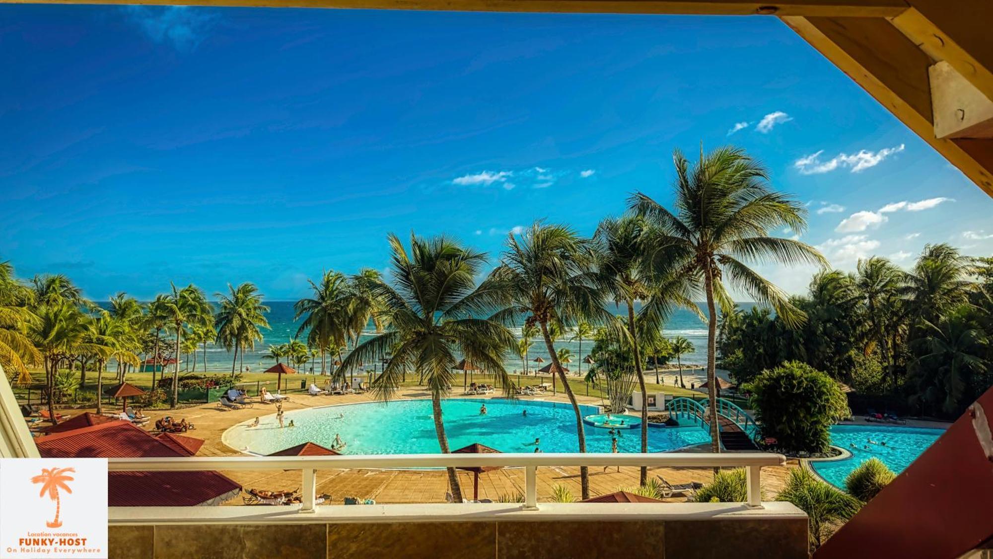 Ti Kaz Funky Host -T3 Vue Mer Premium 3 Etoiles - Village Vacances Sainte Anne Guadeloupe Esterno foto