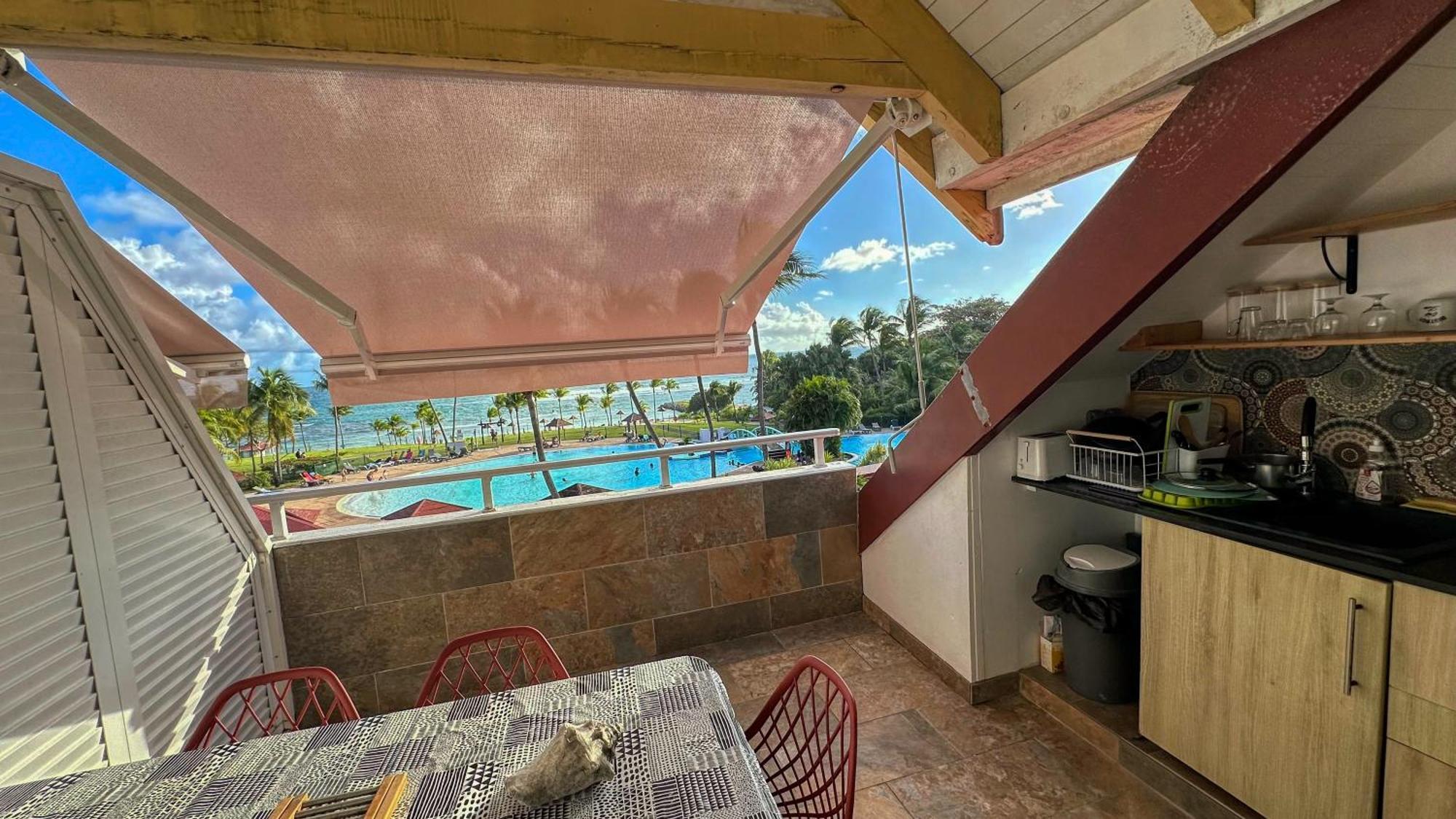 Ti Kaz Funky Host -T3 Vue Mer Premium 3 Etoiles - Village Vacances Sainte Anne Guadeloupe Esterno foto